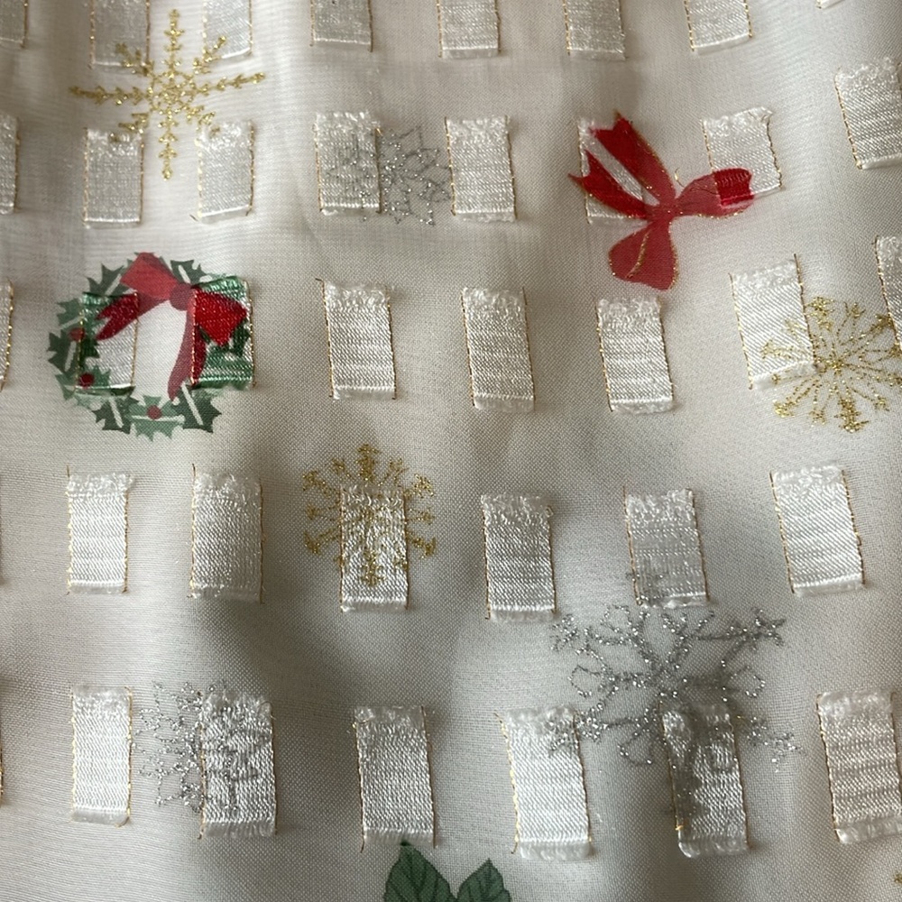 Draper’s & Damon’s Women’s SZ S Holiday Print Sleeveless Pullover Christmas Top - Picture 3 of 12